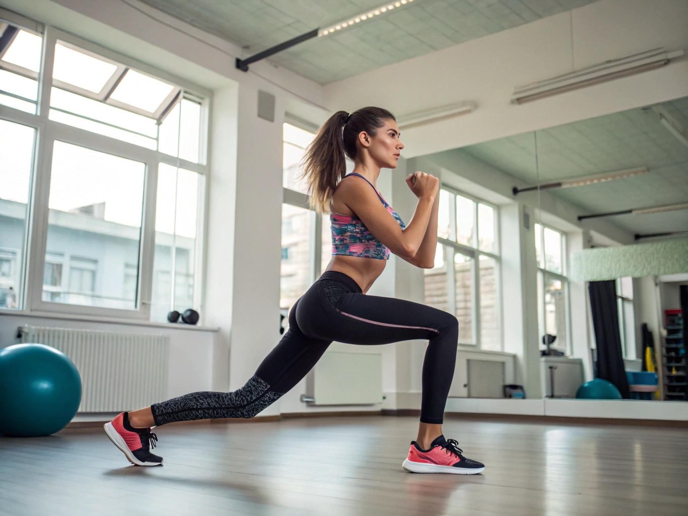 Energieke fitness training